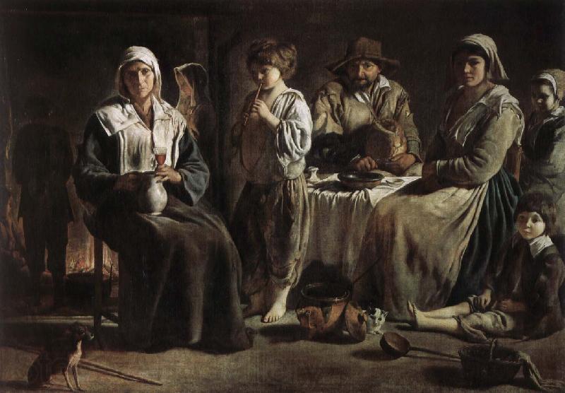 Louis Le Nain Peasant family France oil painting art